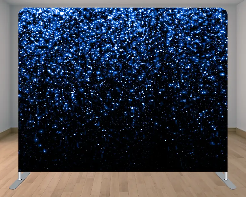 Photo Booth Hire Penrith | Selfie Pod Hire Cumbria | Funny Photo Booth 10 Dark Blue Glitter Sprinkles photo booth backdrop