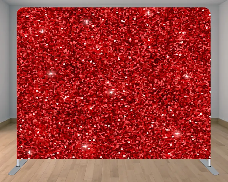 Photo Booth Hire Penrith | Selfie Pod Hire Cumbria | Funny Photo Booth 14 Red Sparkle photo booth backdrop