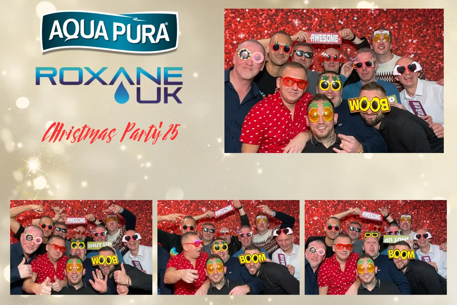 How to Plan a Corporate Event People Don't Dread Attending 1 Colleagues enjoying a photo booth at a corporate event in Kendal, Cumbria